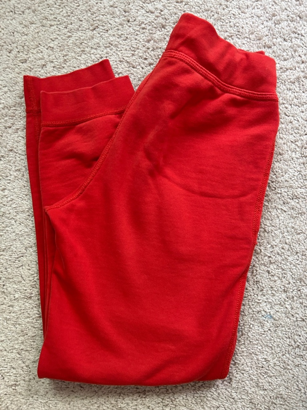 Hanna Andersson 140 10 Sweatpants Red